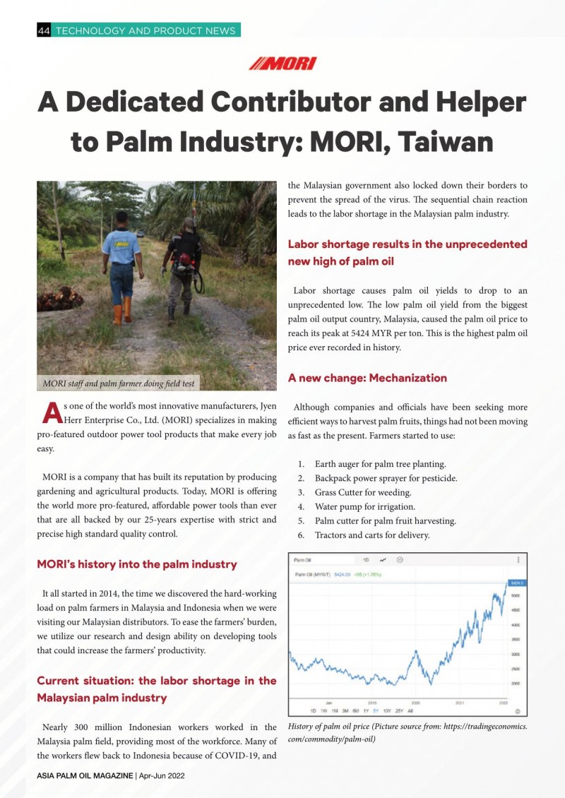 Palm Oil E-Magazine Apr-Jun 2022-44